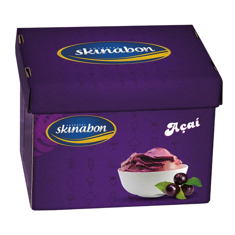 Açaí Caixa 7L - Skinabon Sorvetes